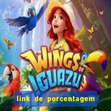 link de porcentagem dos slots pg